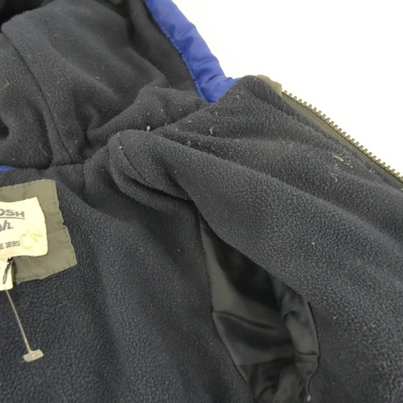 OshKosh | Boy's Blue Puffer Jacket, 18M - Picture 3 of 9